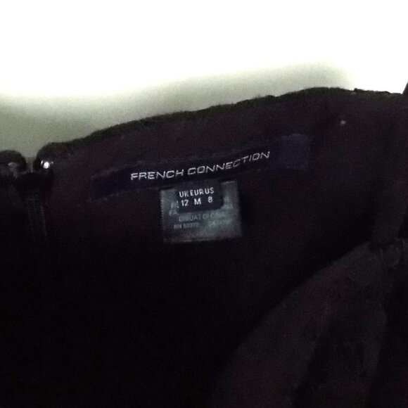 French Connection Midnight Lace Mini Dress - Picture 6 of 7